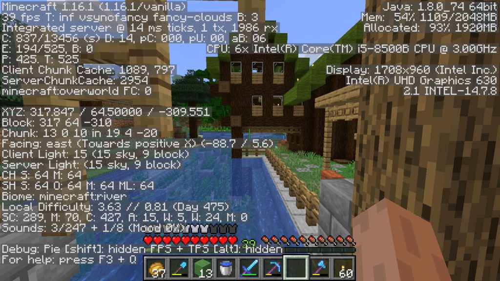 Minecraft ファンクションキー操作で何ができるか マインクラフト道場